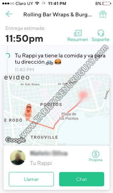 Por donde viene mi Rappi