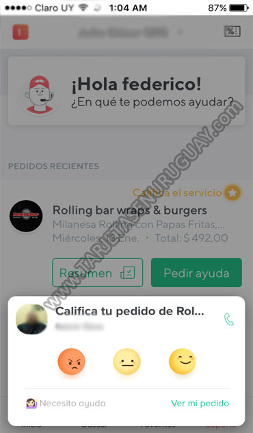 Evaluar a tu Rappi tendero