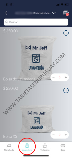 Cómo funciona lavandería Mr Jeff